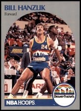 1990-91 Hoops Base Set Bill Hanzlik #95 card