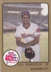 1988 ProCards Base Set Bill Merrifield #36 card