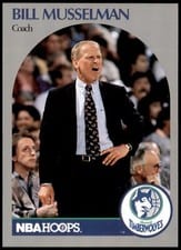 1990-91 Hoops Base Set Bill Musselman #320 card