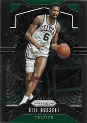 2019-20 Panini Prizm Base Set Bill Russell #21 card