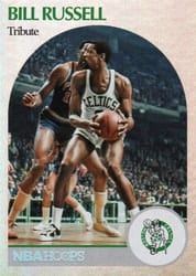 2020-21 Hoops Base Set Bill Russell #267 card