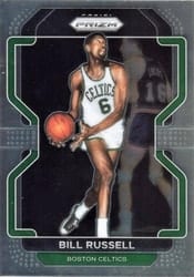 2021-22 Panini Prizm Base Set Bill Russell #254 card