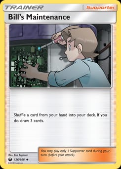Celestial Storm Bill's Maintenance #126 card