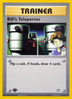 Neo Genesis Bill's Teleporter #91 card