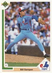 1991 Upper Deck Base Set Bill Sampen #661 card