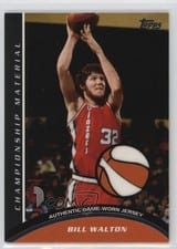 2009 Topps Championship Materials Bill Walton #CM-BWA