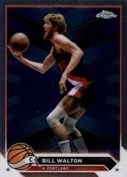 2023-24 Topps Chrome Base Set Bill Walton #94 card