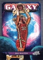 2023-24 Topps Chrome Cosmic Galaxy Greats Bill Walton #GG-16 card