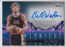 2023-24 Topps Midnight Horizon Signatures Bill Walton #HS-BWA card