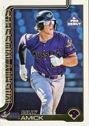 2025 Topps Pro Debut Base Set Billy Amick #PD-83 card