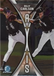 2025 Bowman Draft Axis Billy Carlson #A-4 card