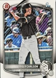 2025 Bowman Draft Base Set Billy Carlson #BD-10 card