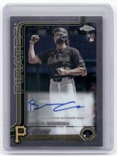 2025 Topps Chrome Update Rookie Debut Autographs Billy Cook #CRDA-BC card