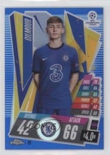 2020 Topps Chrome Match Attax UEFA Champions League Billy Gilmour #21 card