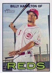 2016 Topps Heritage Base Set Billy Hamilton #120 card