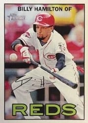 2016 Topps Heritage Base Set Billy Hamilton #120b card