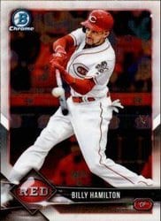 2018 Bowman Chrome Base Set Billy Hamilton #39 card