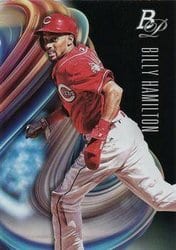2018 Bowman Platinum Base Set Billy Hamilton #93 card