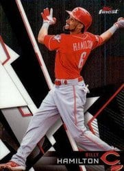 2018 Finest Base Set Billy Hamilton #33 card