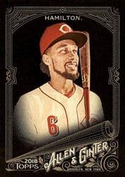 2018 Topps Allen & Ginter X Base Set Billy Hamilton #146 card