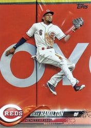 2018 Topps Base Set Billy Hamilton #68 card