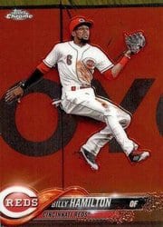 2018 Topps Chrome Base Set Billy Hamilton #15 card