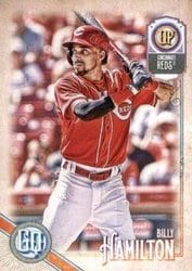 2018 Topps Gypsy Queen Base Set Billy Hamilton #80 card