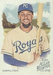 2019 Topps Allen & Ginter Base Set Billy Hamilton #260 card
