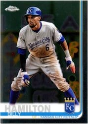 2019 Topps Chrome Base Set Billy Hamilton #142 card