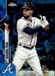 2020 Topps Chrome Sapphire Edition Base Set Billy Hamilton #312 card