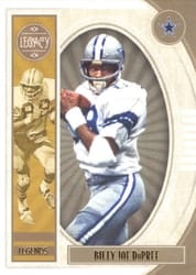 2019 Panini Legacy Base Set Billy Joe DuPree #131 card