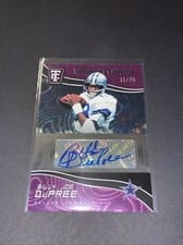 2021 Panini Chronicles Totally Certified Signatures Billy Joe DuPree #TCS-BJD card