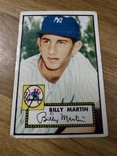1952 Topps Billy Martin #175 card