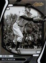 2022 Panini Absolute Base Set Billy Martin #1 card