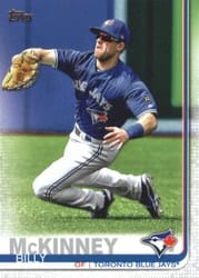 2019 Topps Base Set Billy McKinney #685 card