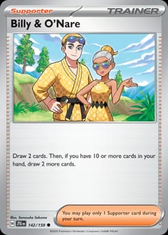 Journey Together Billy & O'Nare #142 card