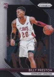2018-19 Panini Prizm Base Set Billy Preston #19 card