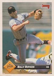 1993 Donruss Base Set Billy Ripken #59 card