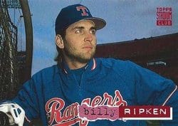 1994 Stadium Club Base Set Billy Ripken #369 card