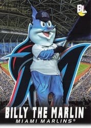 2023 Topps Big League Mascots Billy the Marlin #M-12 card