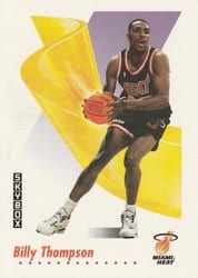 1991-92 SkyBox Base Set Billy Thompson #154 card