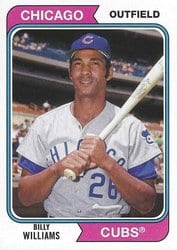 2020 Topps Archives Base Set Billy Williams #190 card