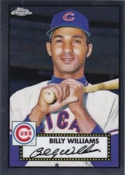 2021 Topps Chrome Platinum Anniversary Base Set Billy Williams #622 card