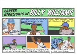2022 Topps Heritage 1973 Topps Comics Billy Williams #73TC-43 card