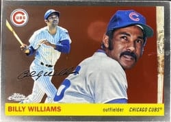 2025 Topps Chrome Platinum Base Set Billy Williams #307 card