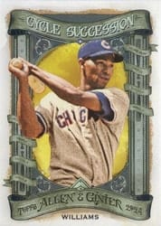 2024 Topps Allen & Ginter Cycle Succession Billy Williams (Chicago Cubs) #CS-3 card