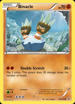 Flashfire Binacle #48 card
