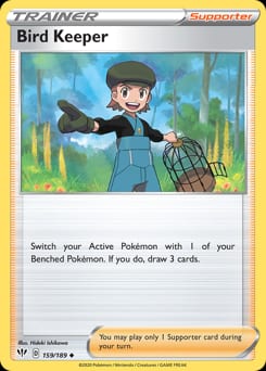 Darkness Ablaze Bird Keeper #159 card