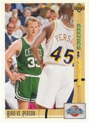 1991-92 Upper Deck Base Set Bird vs. Person CC #30 card