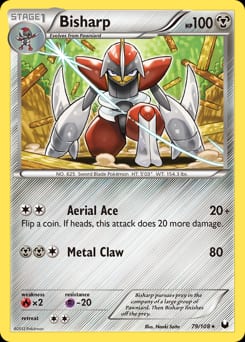 2012 Dark Explorers Bisharp #79 card